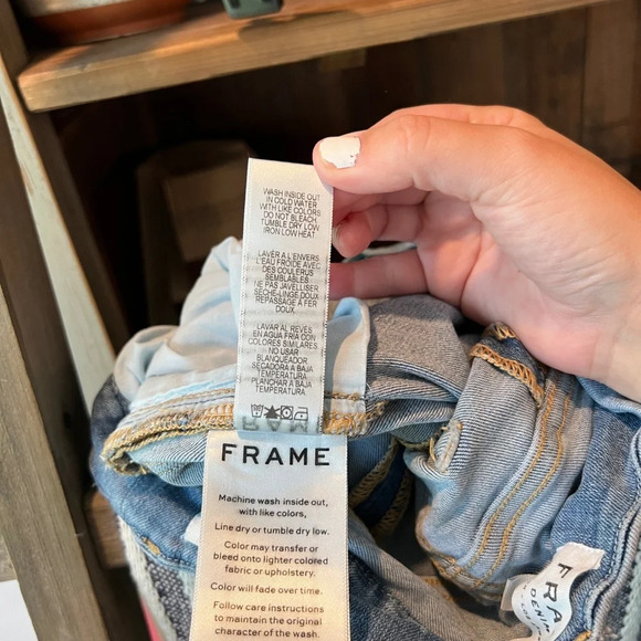 Frame women’s Le crop mini boot jeans size 26 - Picture 12 of 12